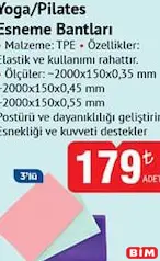 NORTH PACİFİC YOGA/PİLATES ESNEME BANTLARI 3'LÜ